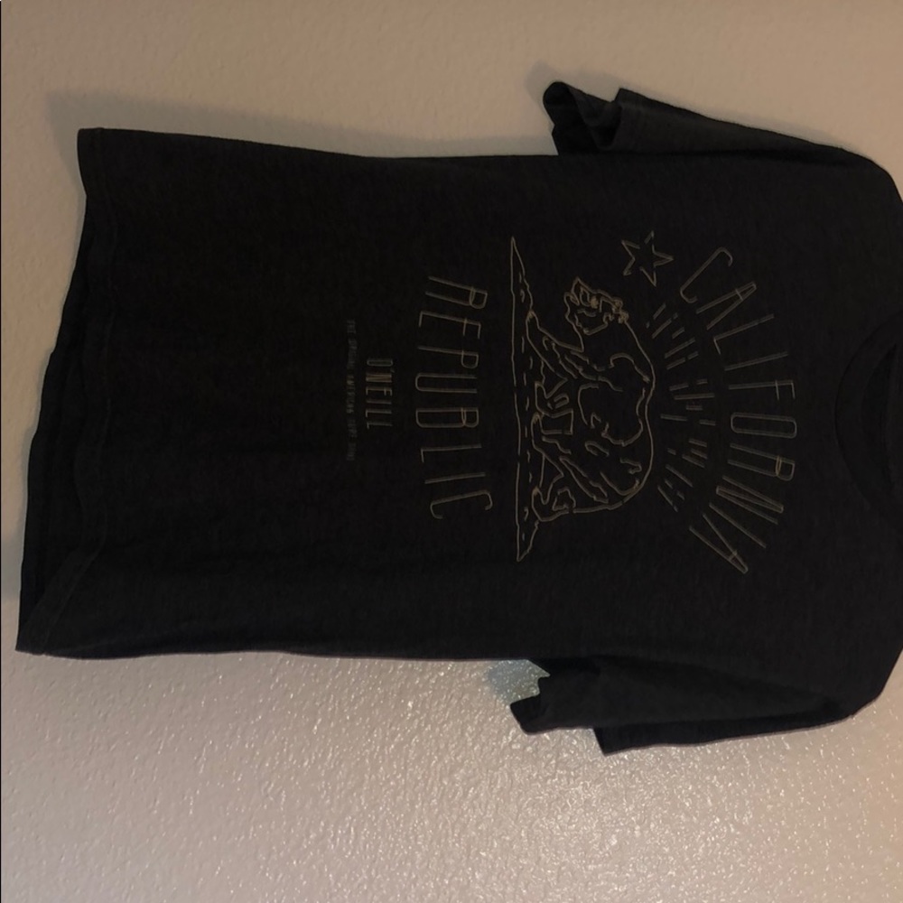 A grey shirt